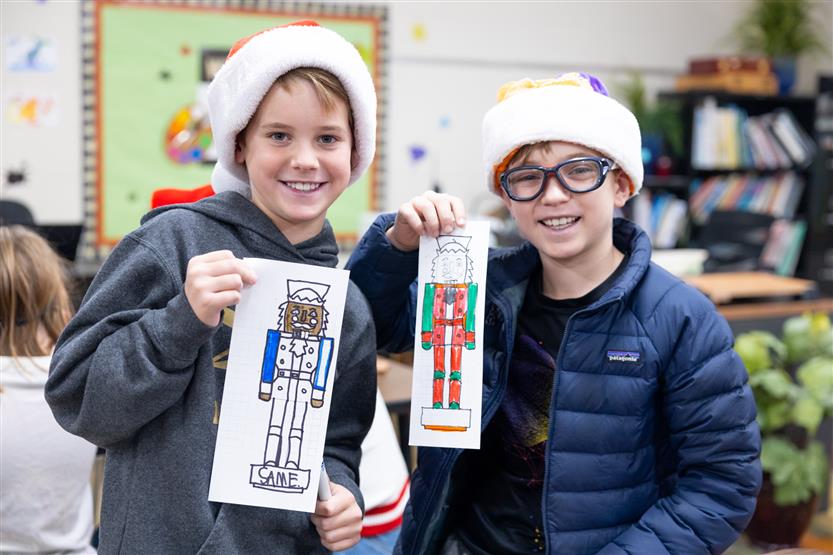 Students in specials classes like art, PE and music
